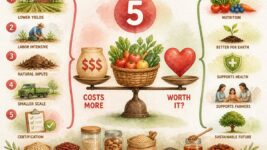 5 Reasons Organic Food Costs More and Whether It’s Worth It